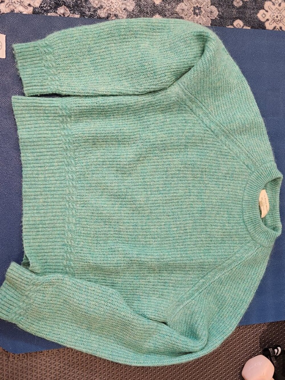Sezane Otto turquoise size S